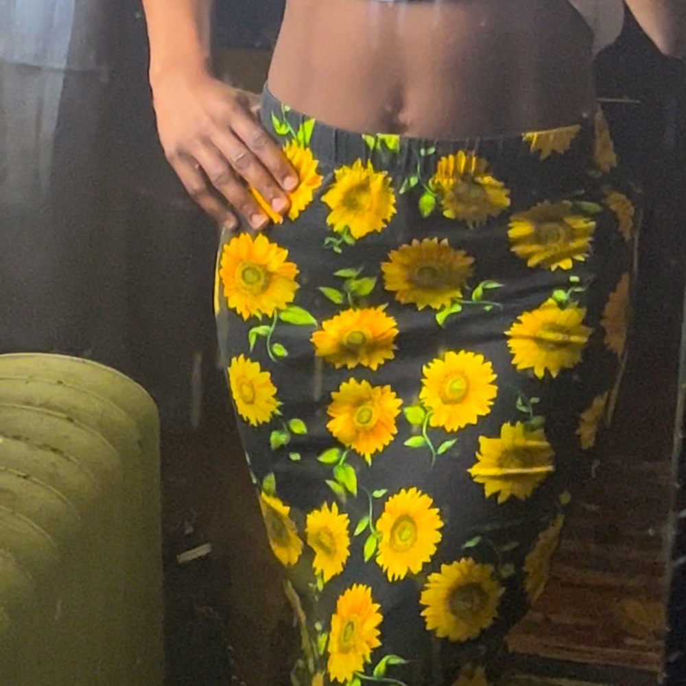 Sunflower skirt